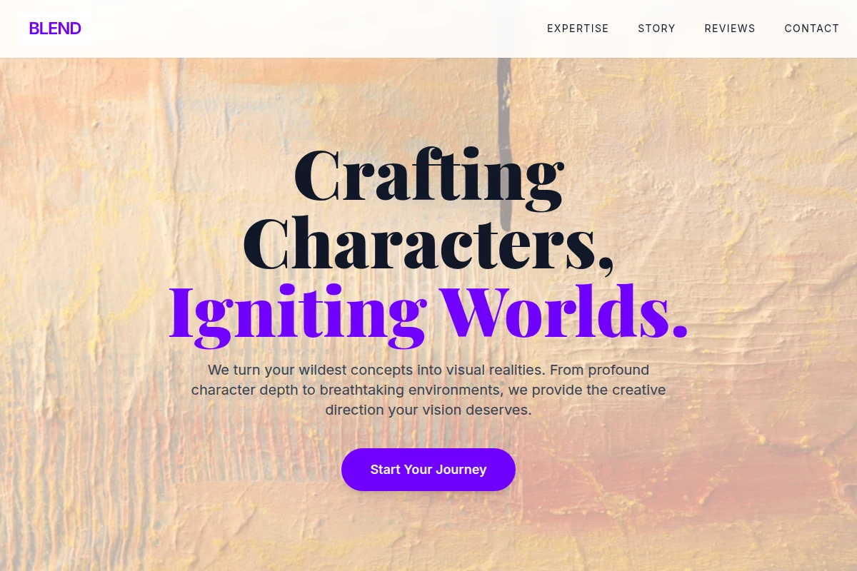 Blend Creative Direction