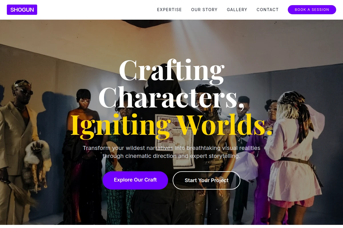 Storyboard Creative Direction