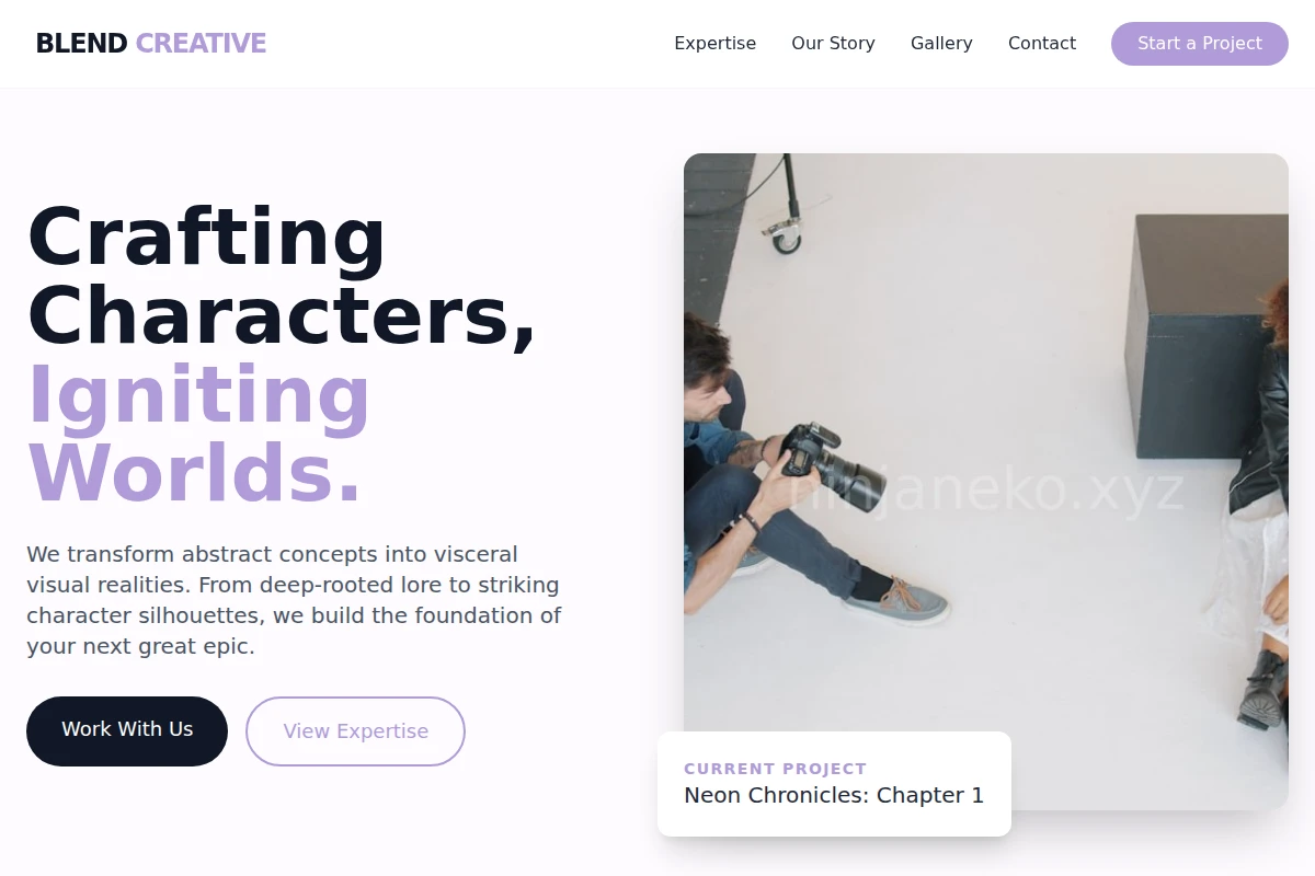 Blend Creative Direction